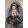 Alexa in mink coat with huge silver fox collar